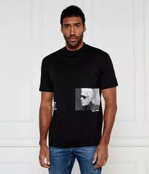 Футболки Regular fit Karl Lagerfeld, черный