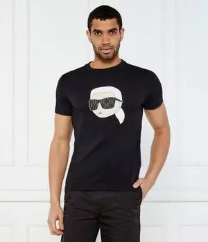 Футболки Regular fit Karl Lagerfeld, черный