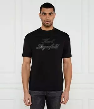Футболки Regular fit Karl Lagerfeld, черный