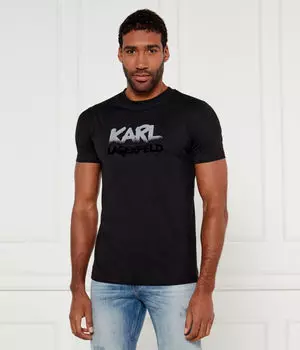 Футболки Regular fit Karl Lagerfeld, черный