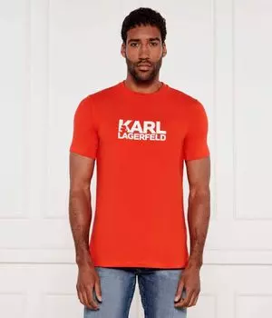 Футболки Regular fit Karl Lagerfeld, оранжевый