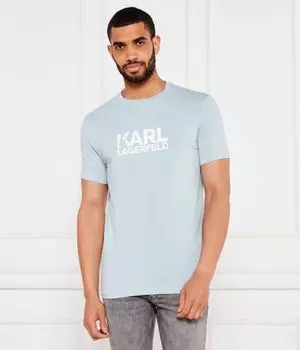 Футболки Regular fit Karl Lagerfeld, синий