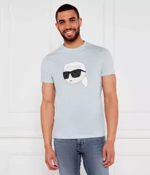 Футболки Regular fit Karl Lagerfeld, синий