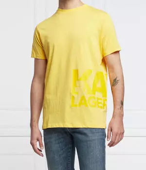 Футболки Regular fit Karl Lagerfeld, желтый