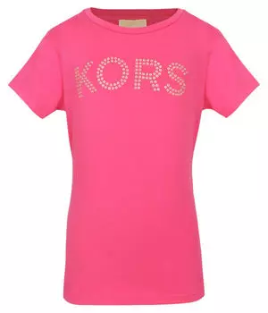 Футболки Regular fit Michael Kors Kids, розовый