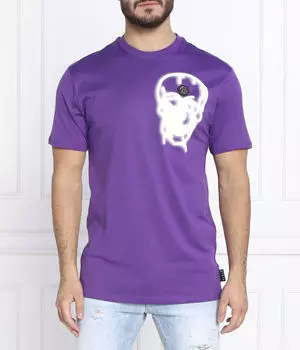 Футболки Regular fit Philipp Plein, фиолетовый