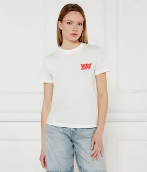 Футболки Regular fit Tommy Jeans, экрю