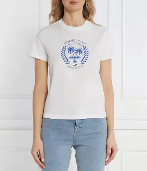 Футболки Regular fit Tommy Jeans, белый