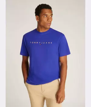 Футболки Regular fit Tommy Jeans, фиолетовый