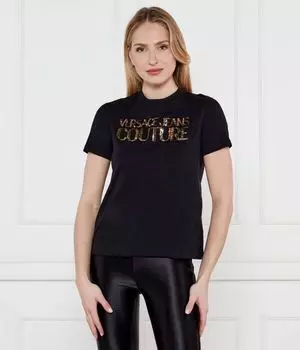 Футболки Regular fit Versace Jeans Couture, черный