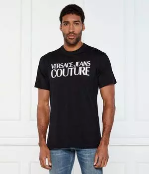Футболки Regular fit Versace Jeans Couture, черный