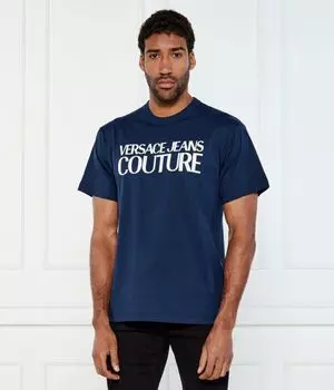 Футболки Regular fit Versace Jeans Couture, индиго