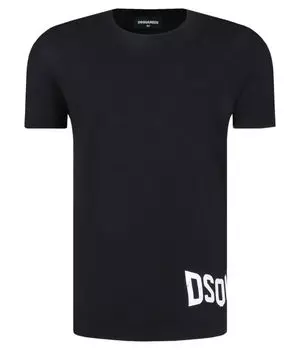 Футболки Relaxed fit Dsquared2, черный