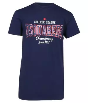 Футболки Relaxed fit Dsquared2, синий