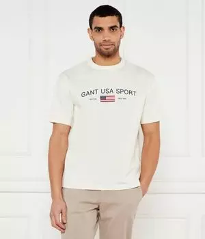 Футболки Relaxed fit Gant, экрю
