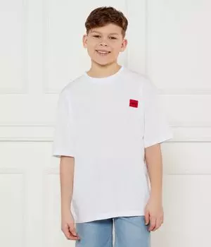Футболки Relaxed fit Hugo Kids, белый
