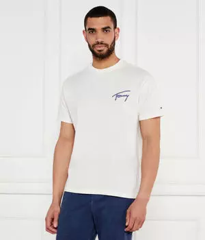 Футболки Relaxed fit Tommy Jeans, экрю