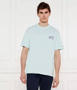 Футболки Relaxed fit Tommy Jeans, синий