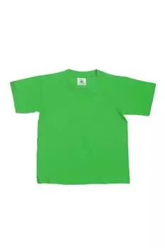 Футболки с короткими рукавами Exact 150, набор из 2 шт. B&C, зеленый