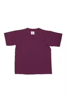 Футболки с короткими рукавами Exact 150, набор из 2 шт. B&C, красный