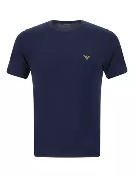 Футболки с нашивкой-логотипом Emporio Armani (комплект из двух штук), синий