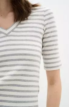 Футболки с принтом DAGNAIW InWear, серый