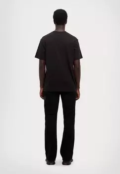 Футболки с принтом ISTITUTIONAL LOGO Just Cavalli, черный