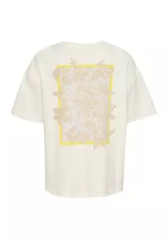 Футболки с принтом JAMINA Part Two, желтый