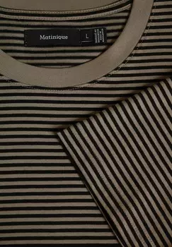 Футболки с принтом JEREMY Matinique, темно-коричневый