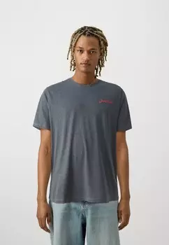 Футболки с принтом JJERIK TEE CREW NECK 5 PACK Jack & Jones, цвет White Melange/Navyb/Kombug/Vineyard Wine