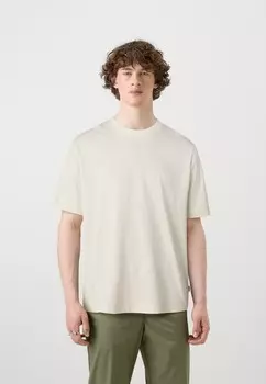 Футболки с принтом JORQUEENSPHOTO TEE CREW NECK Jack & Jones, цвет Buttercream