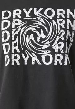 Футболки с принтом LILANI DRYKORN, антрацит