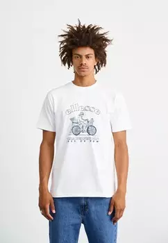 Футболки с принтом MELLINO Ellesse, белый