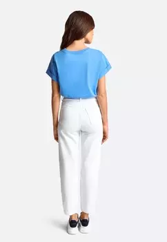 Футболки с принтом MIT CREW-NECK Rich & Royal, светло-голубой