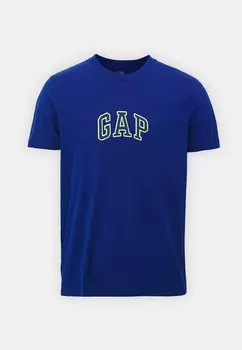 Футболки с принтом NEW ARCH GAP, синий