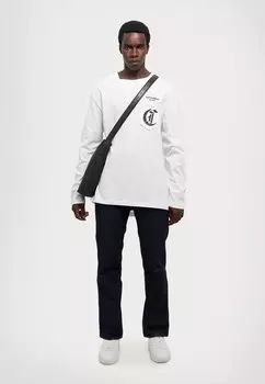 Футболки с принтом POCKET Just Cavalli, белый