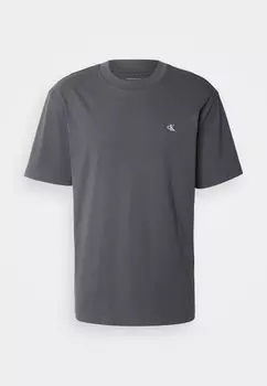 Футболки с принтом STAMP BACK GRAPHIC RELAXED TEE Calvin Klein, черный