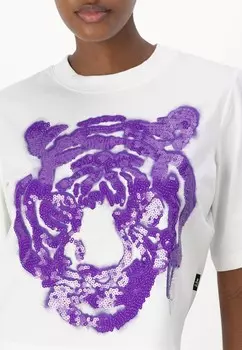 Футболки с принтом TWINSET, белый