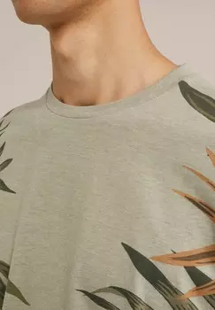 Футболки с принтом WE Fashion, светло-зеленый