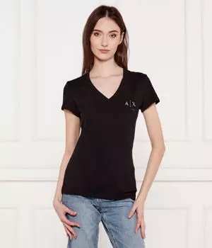 Футболки Slim fit Armani Exchange, черный