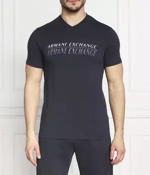 Футболки Slim fit Armani Exchange, синий