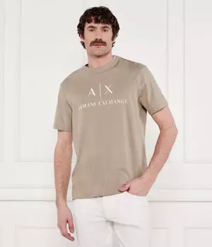 Футболки Slim fit Armani Exchange, желтый