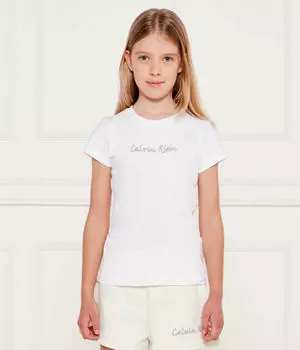 Футболки Slim fit Calvin Klein Jeans, белый