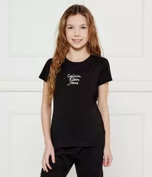 Футболки Slim fit Calvin Klein Jeans, черный