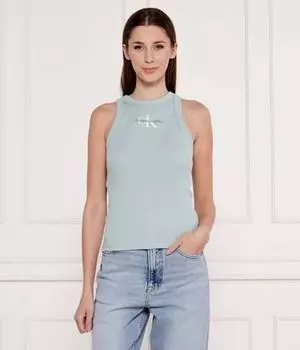 Футболки Slim fit Calvin Klein Jeans, синий