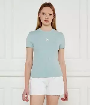 Футболки Slim fit Calvin Klein Jeans, синий