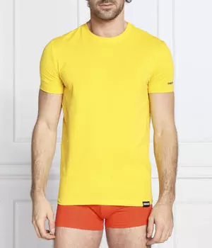 Футболки Slim fit Dsquared2, желтый