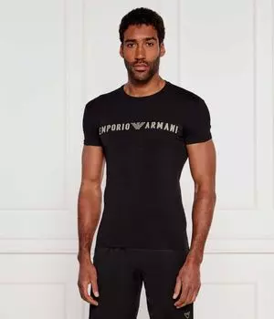 Футболки Slim fit Emporio Armani, черный