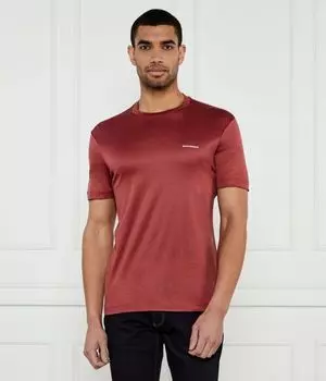 Футболки Slim fit Emporio Armani, красный