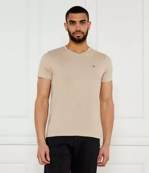 Футболки Slim fit Gant, желтый
